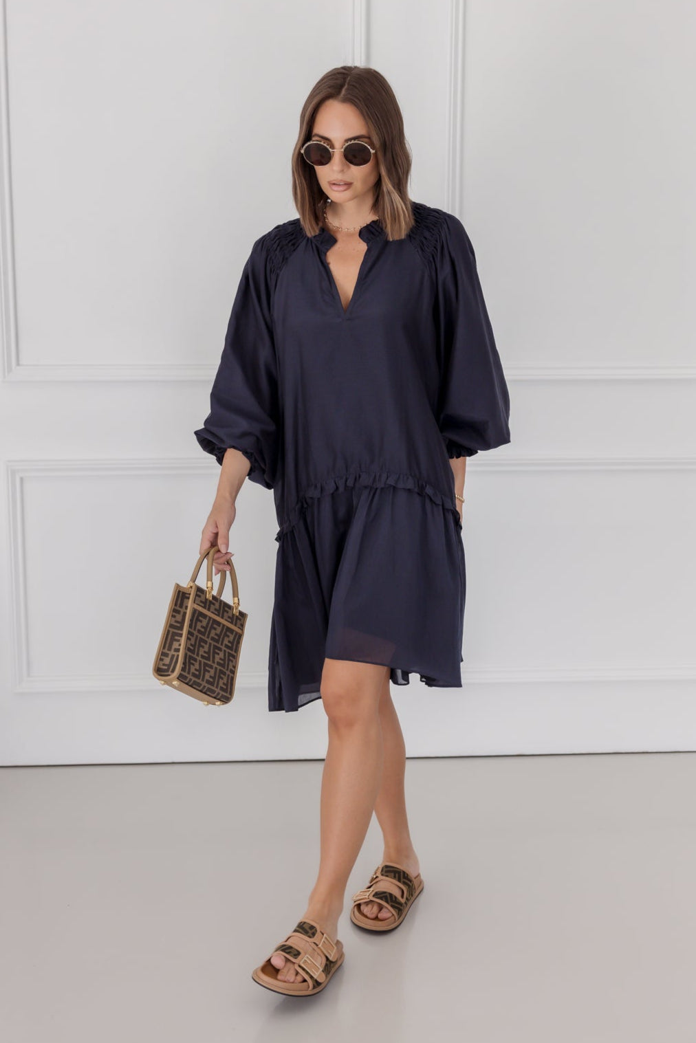 Lisa Dress Navy