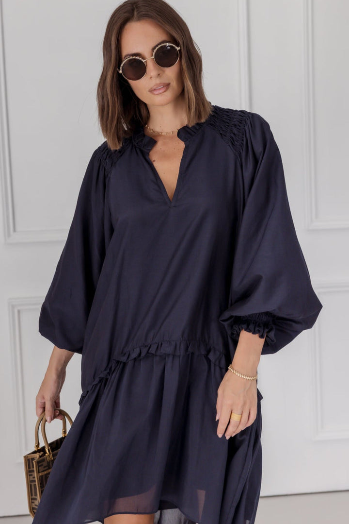 Lisa Dress Navy