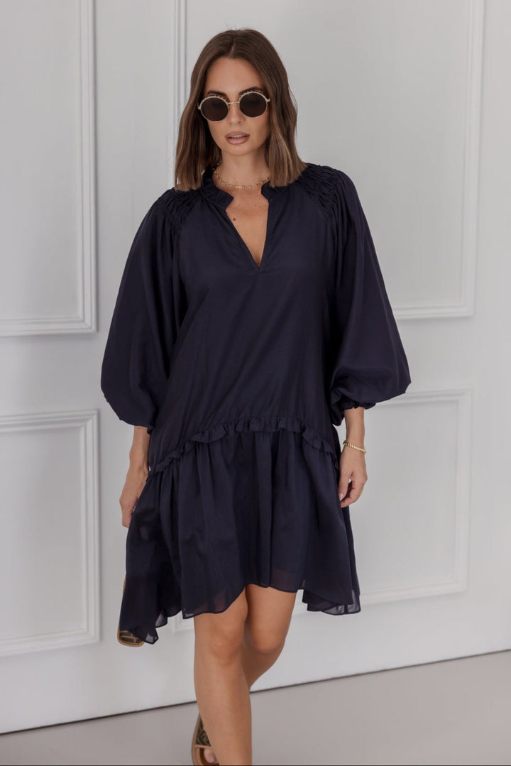 Lisa Dress Navy