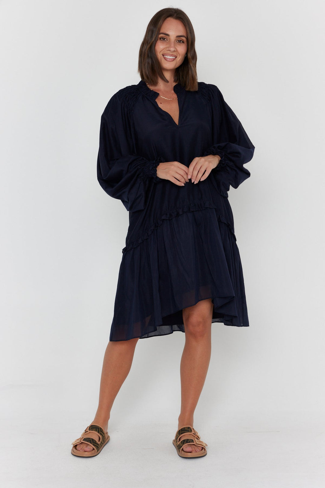 Lisa Dress Navy