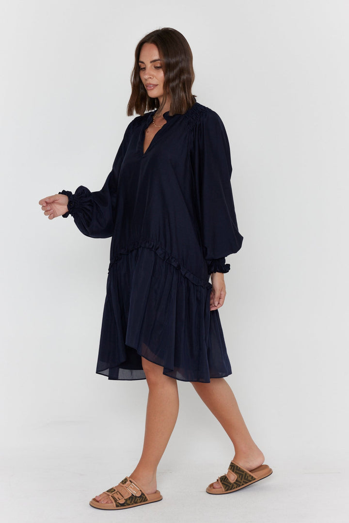 Lisa Dress Navy