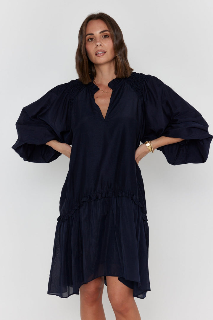 Lisa Dress Navy