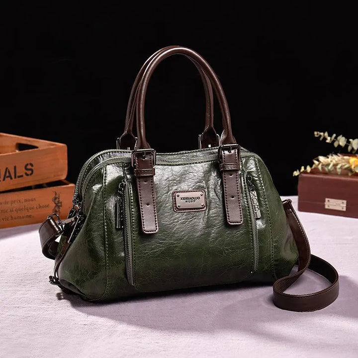 Fatima - Women’s Stylish Leather Handbag with Smart Compartments & Everyday Elegance