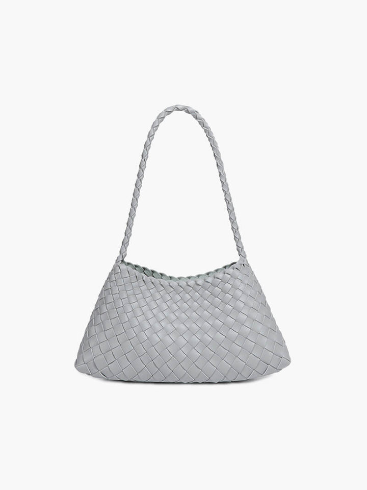 Aira - Faux Leather Braided Handbag