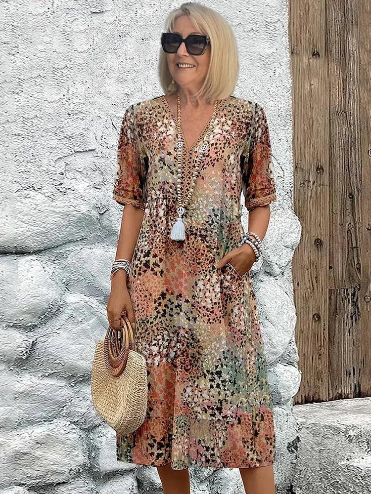 Aria™ Vibrant Midi Dress